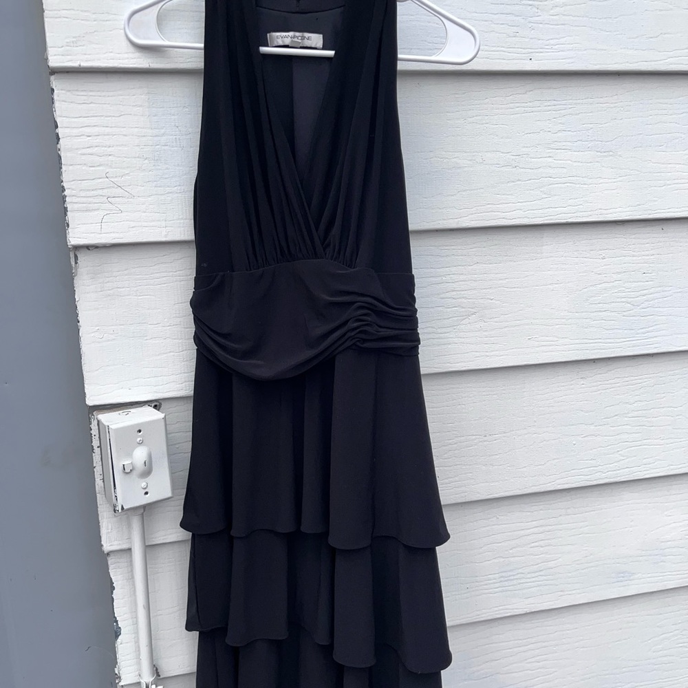 Elegant Black Sleeveless Dress